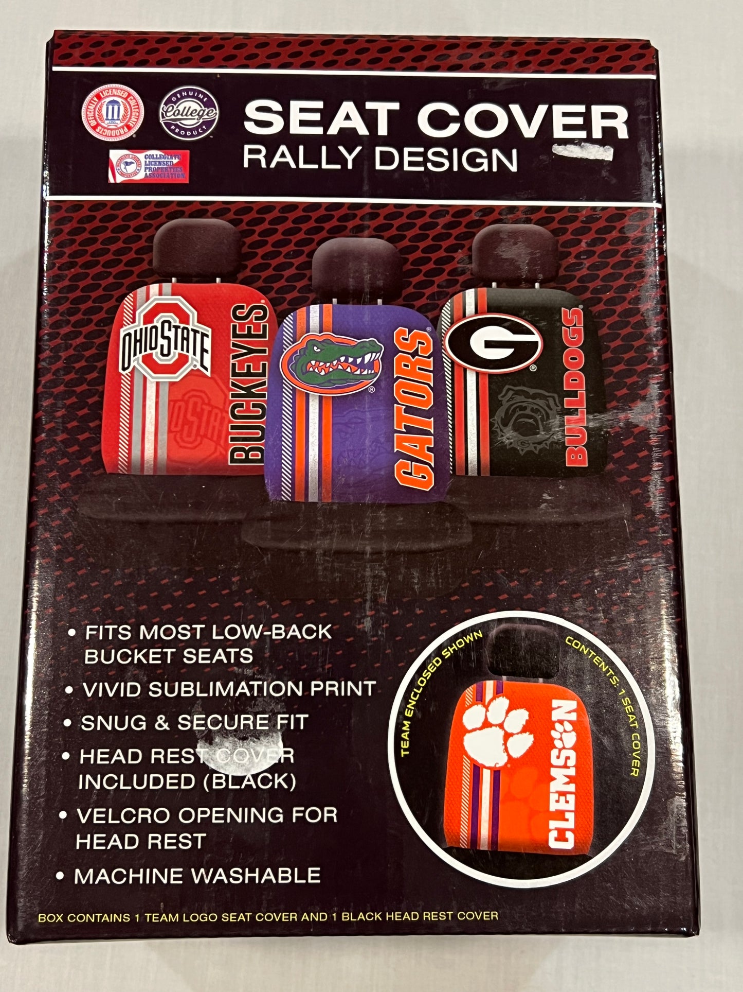 Clemson Tigers Seat Covers