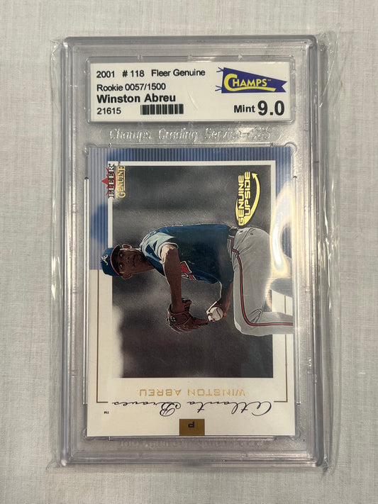 Winston Abreu Champs 9 Rookie /1500