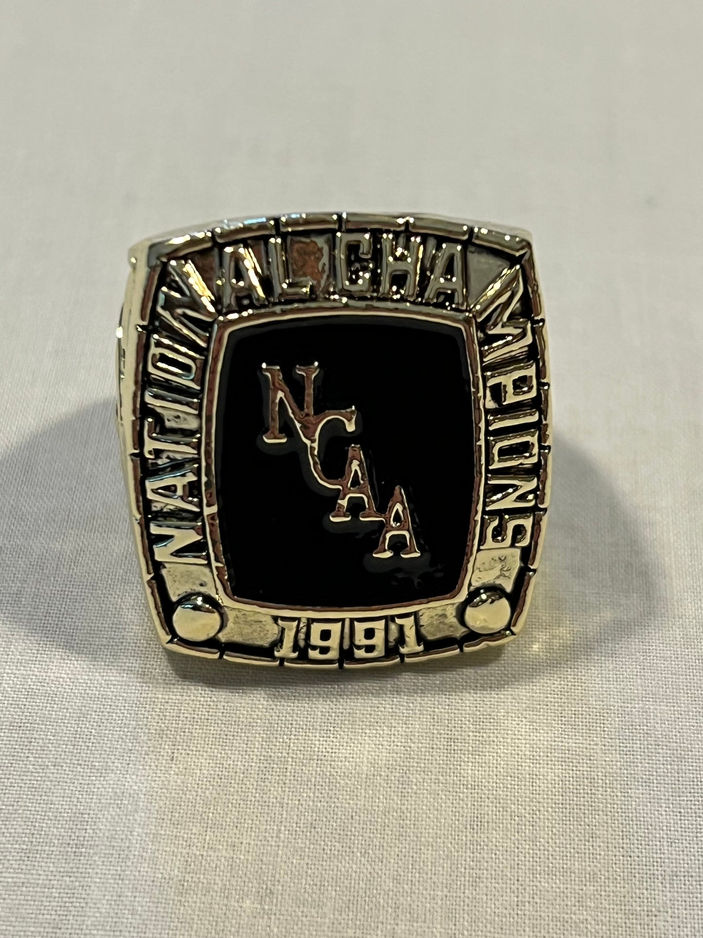 Grant Hill Duke 1991 National Championship Replica Ring