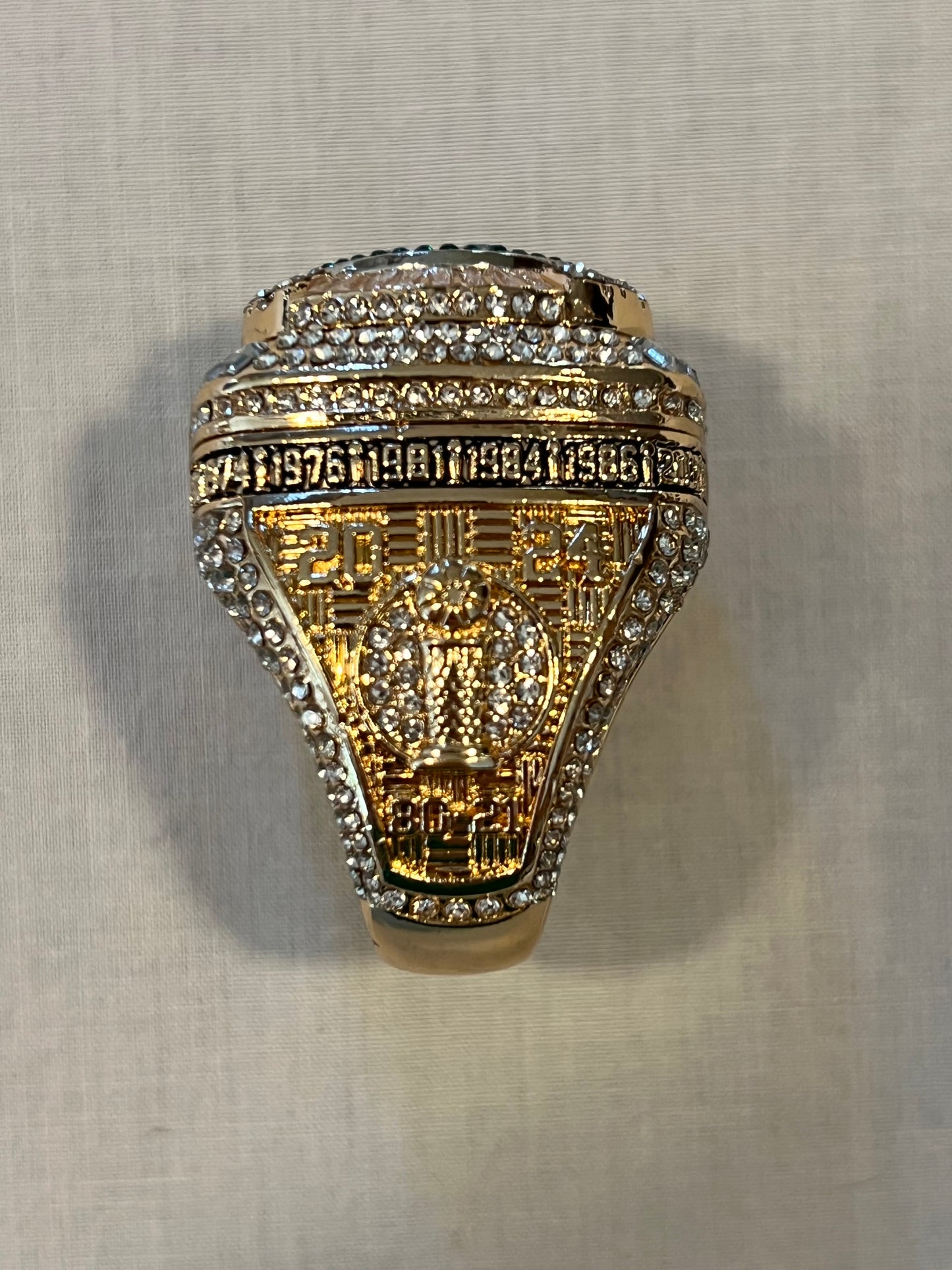 Jaylen Brown Celtics 2024 NBA Champs Replica Ring