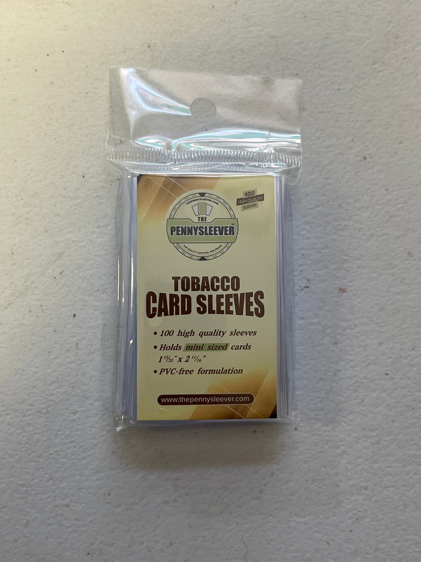 Tobacco Card Soft Sleeves