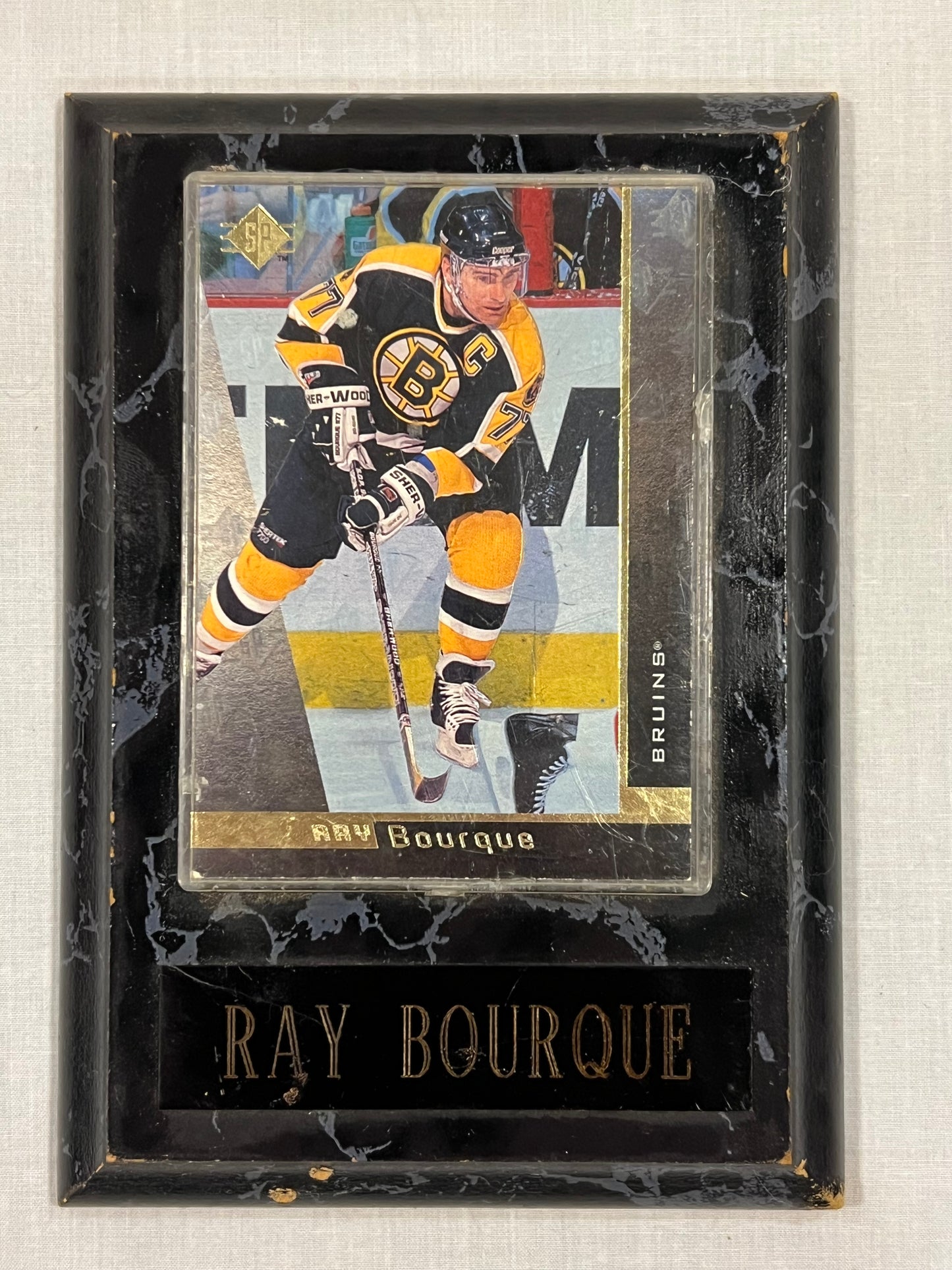Ray Bourque Plaque
