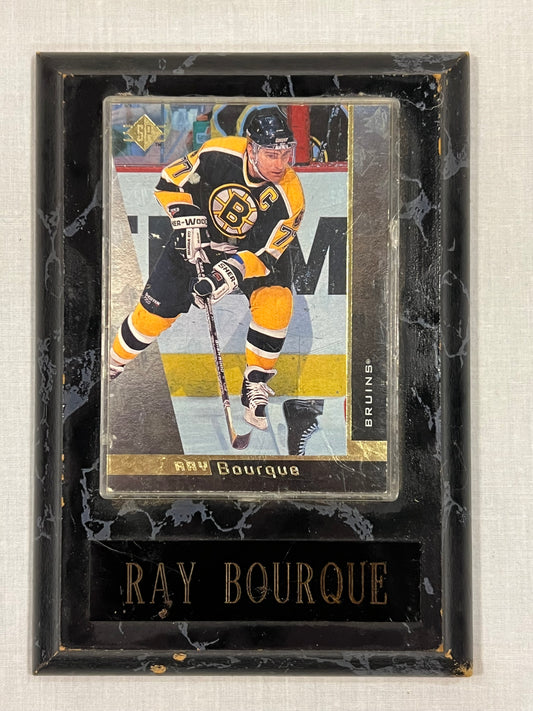 Ray Bourque Plaque