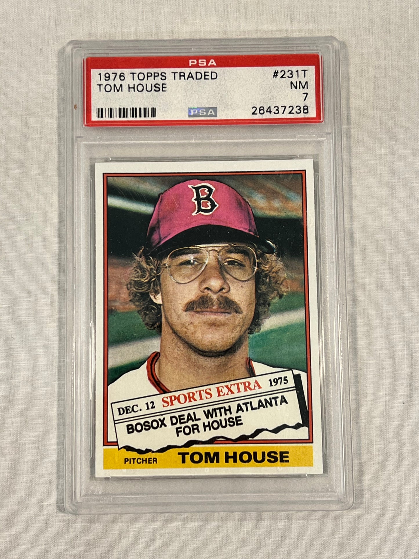Tom House PSA 7 Sports Extra SP