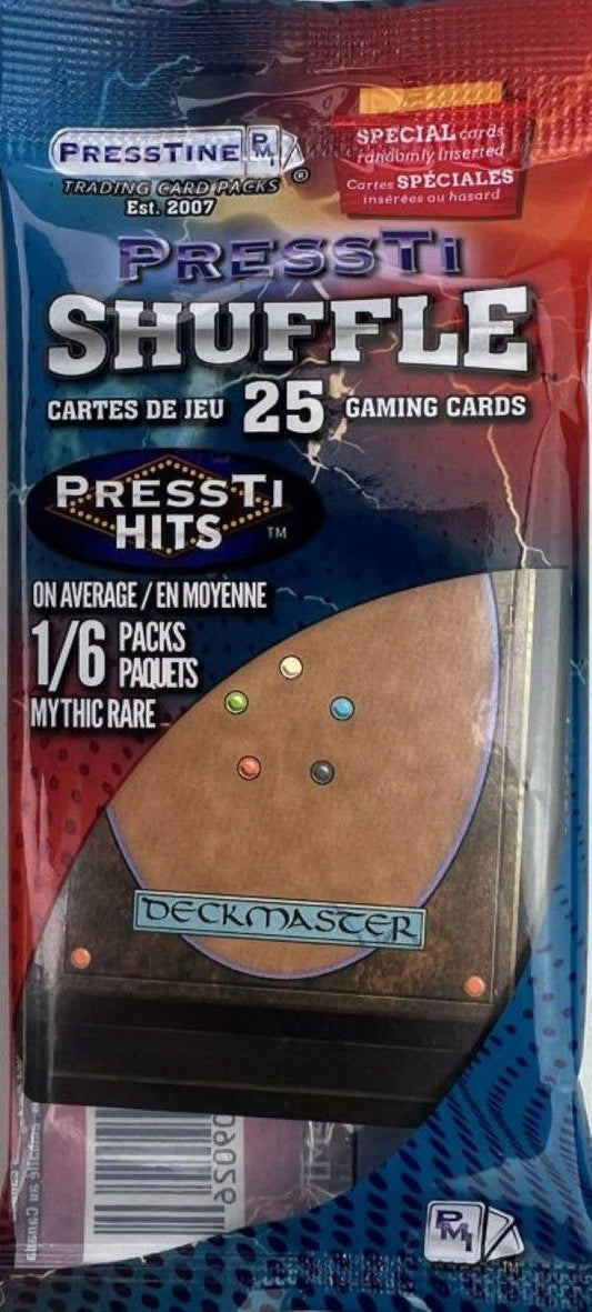 Magic The Gathering Trading Cards 25ct. PRESSTI SHUFFLE Pack