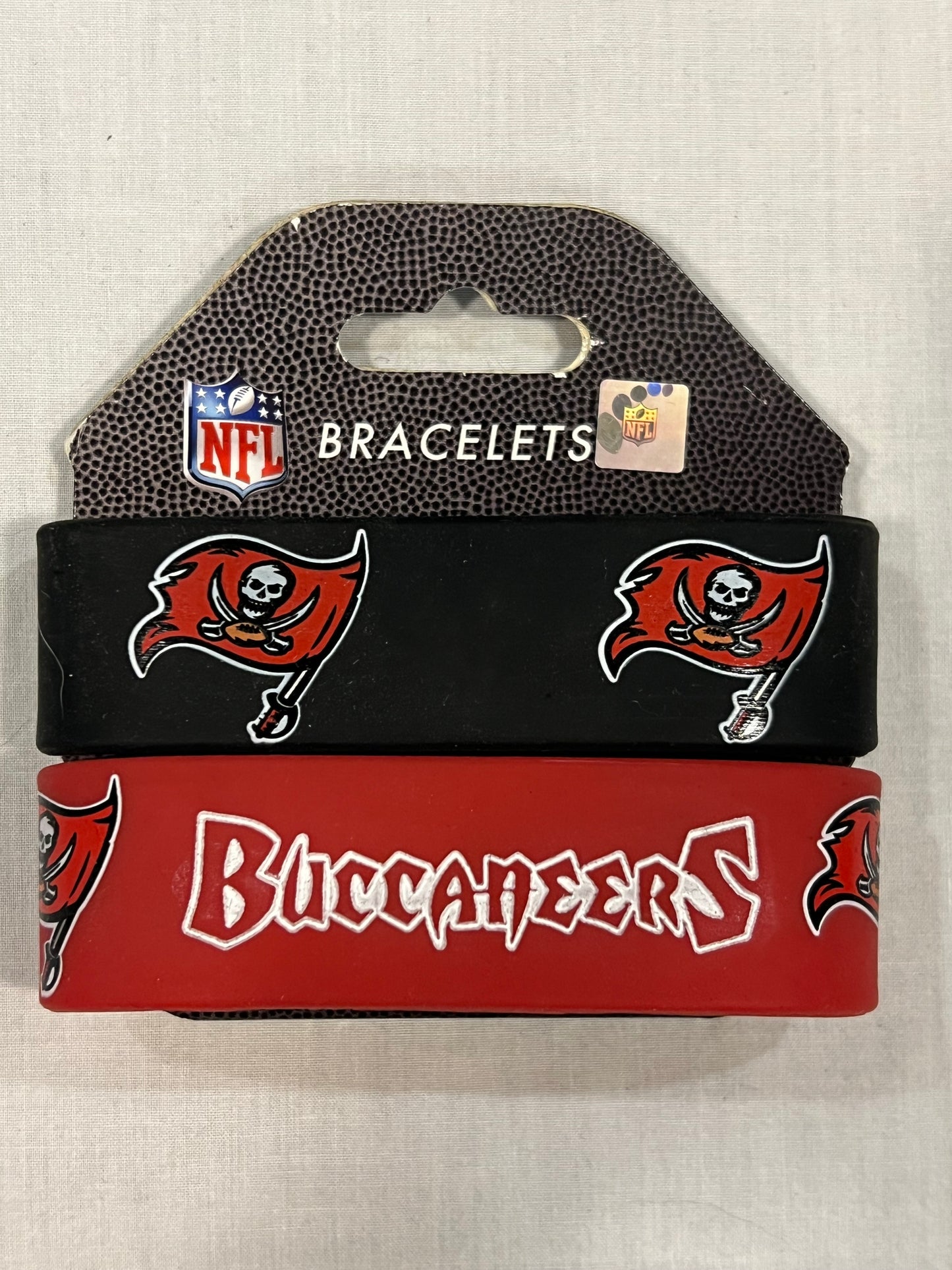 Tampa Bay Buccaneers Rubber Team Bracelets