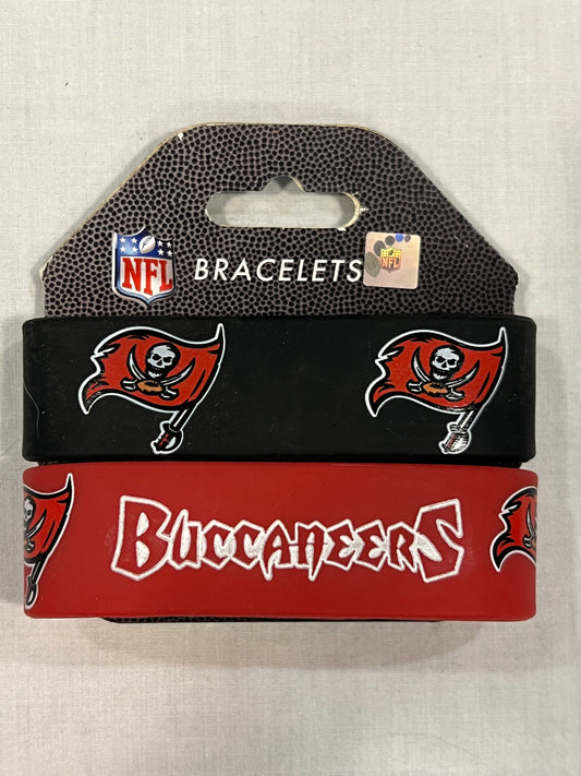 Tampa Bay Buccaneers Rubber Team Bracelets
