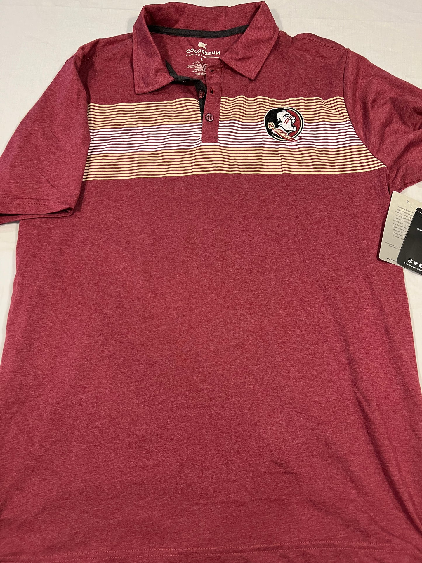 Florida St. Mens Large Polo