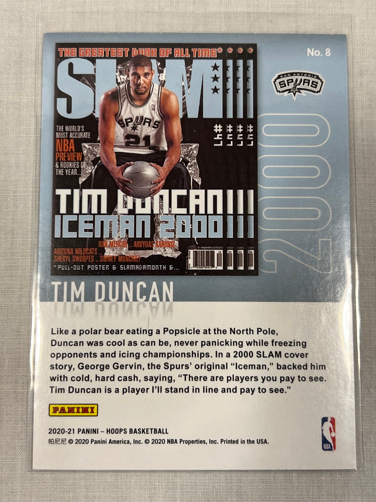 Tim Duncan Slam