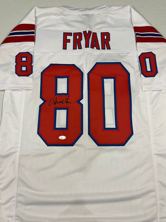 Irving Fryar signed Patritots Jersey