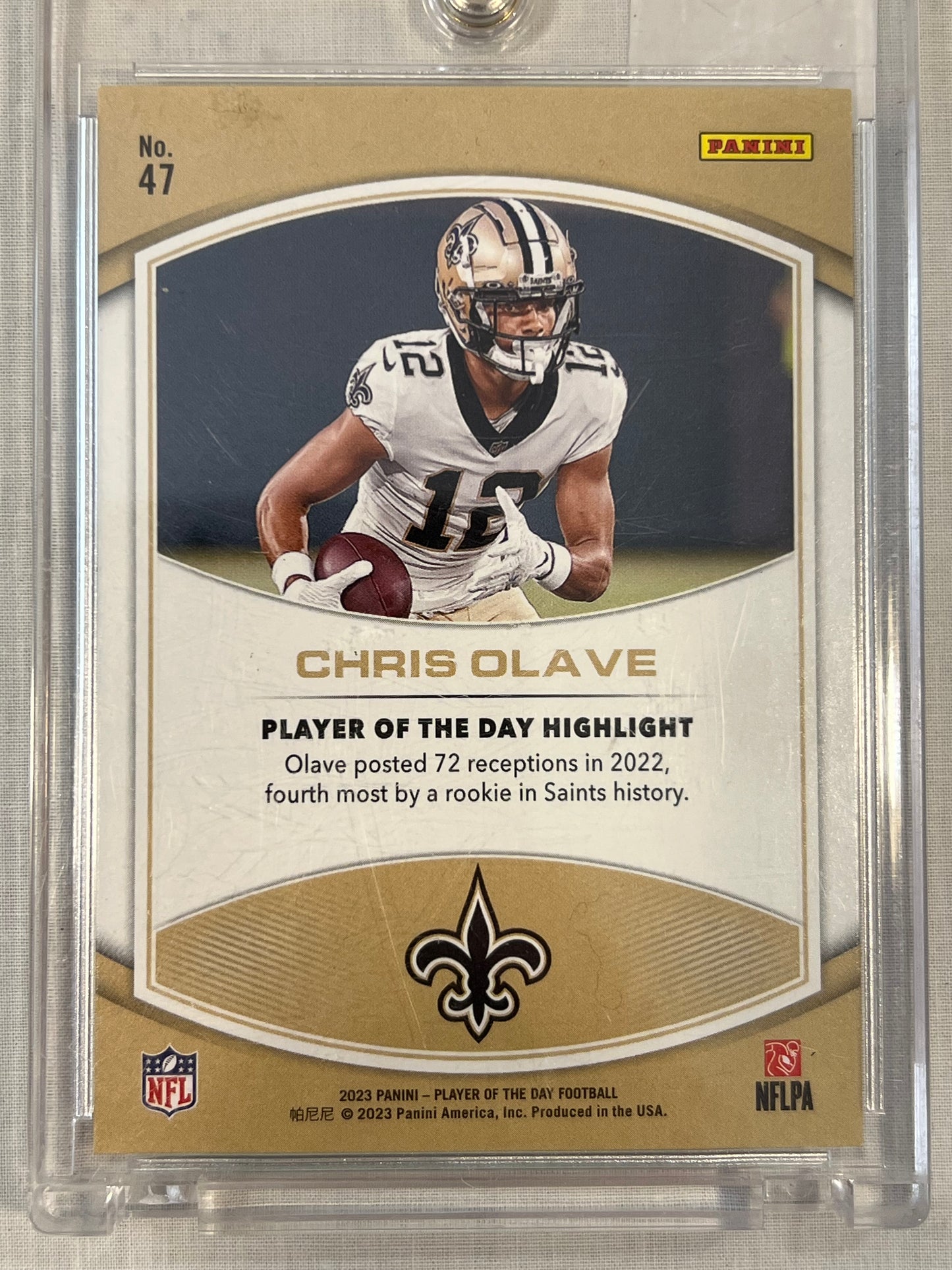 Chris Olave Player of the Day Rookie /99
