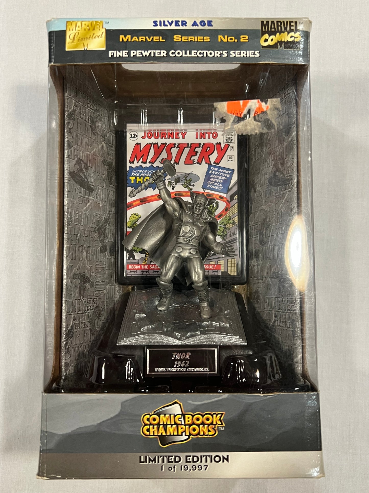 Thor 1962 Silver Age Pewter Comic Book Statue