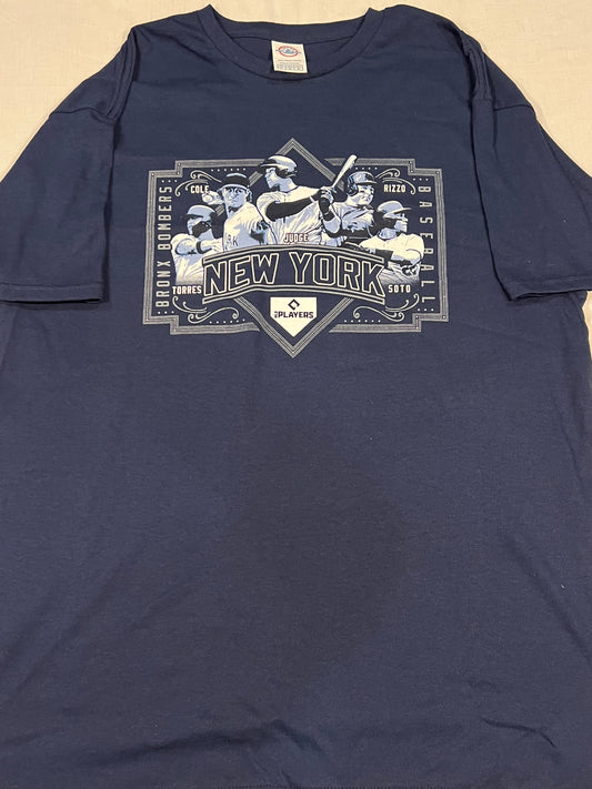 New York Yankees Players Mens Large T-shirt