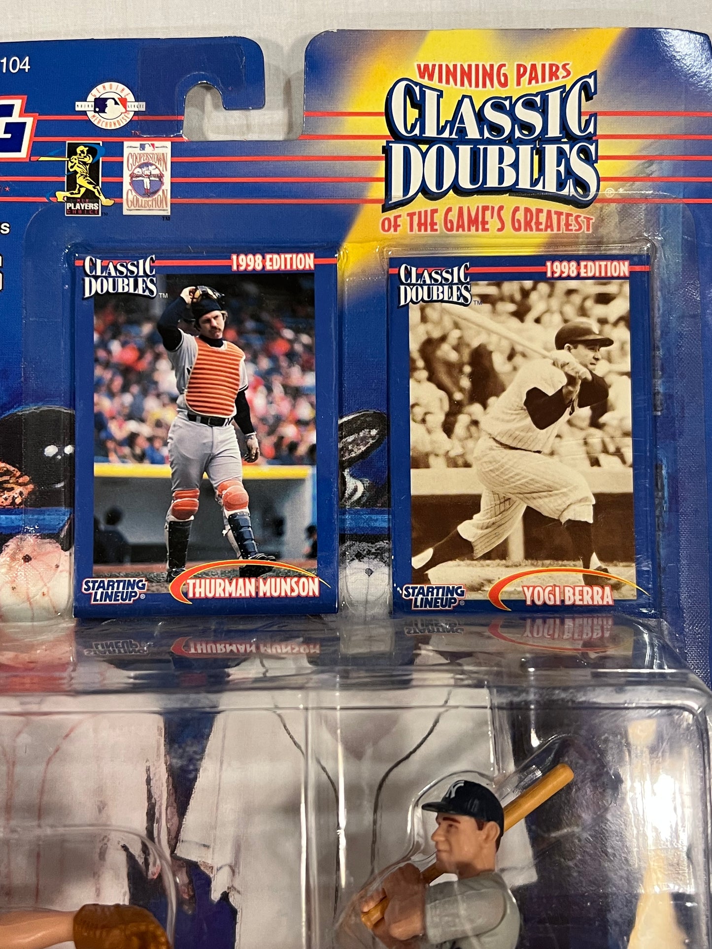 Yogi Berra & Thurman Munson 1998 Staring Lineup