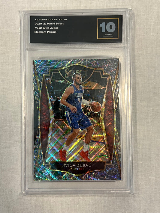 Ivica Zubac AGC 10 Elephant Prizm