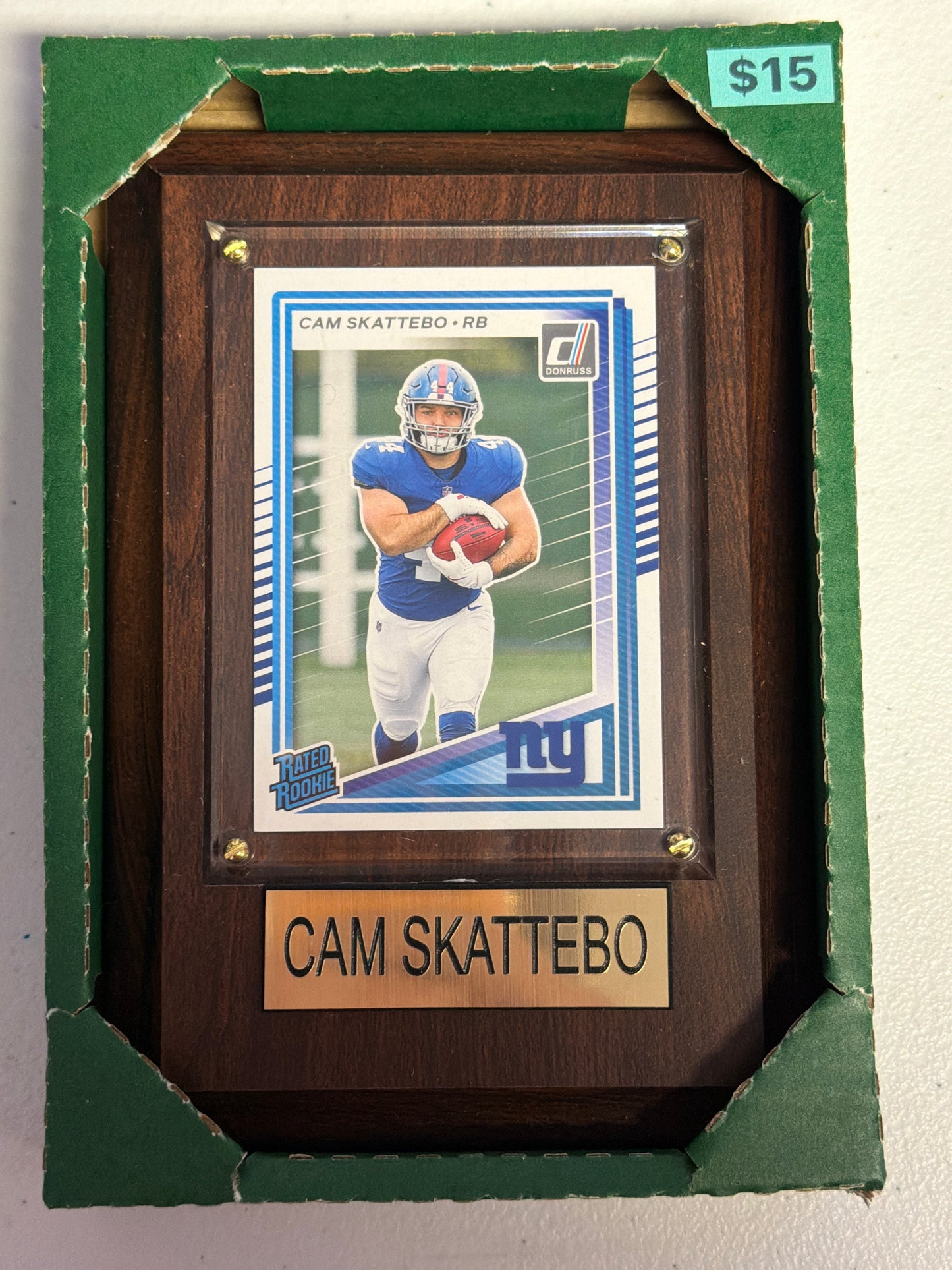 Cam Skattebo Rookie Player Plaque