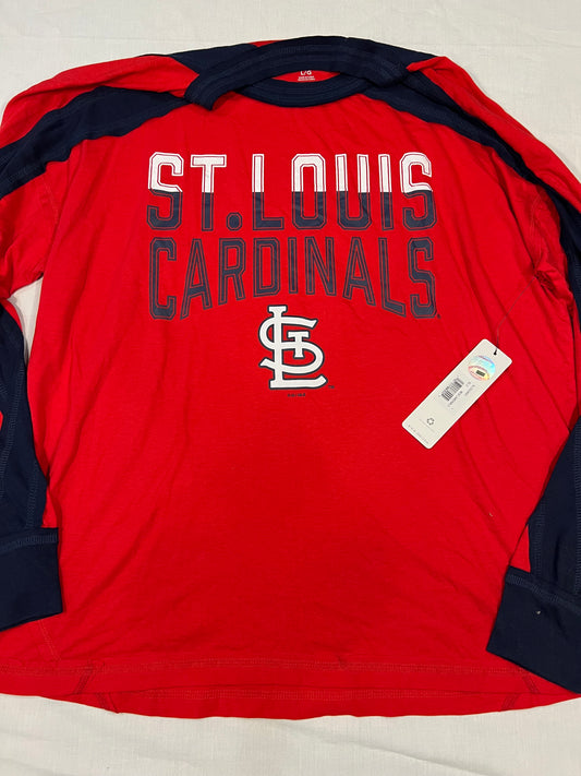 St. Louis Cardinals Womens Large Long Sleeve Team Shirt