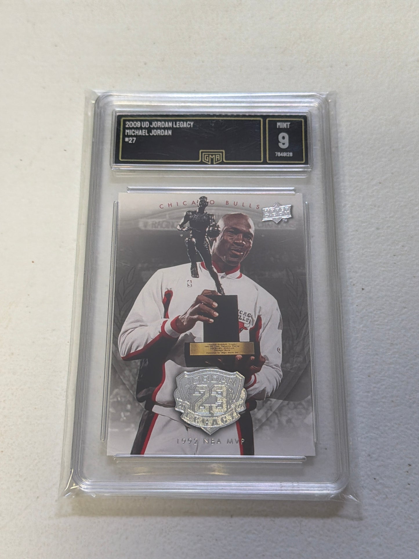 Michael Jordan UD Legacy GMA 9
