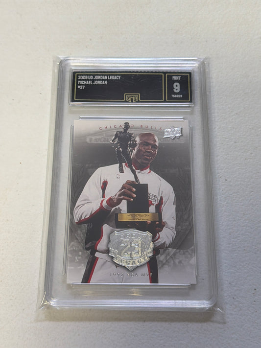 Michael Jordan UD Legacy GMA 9