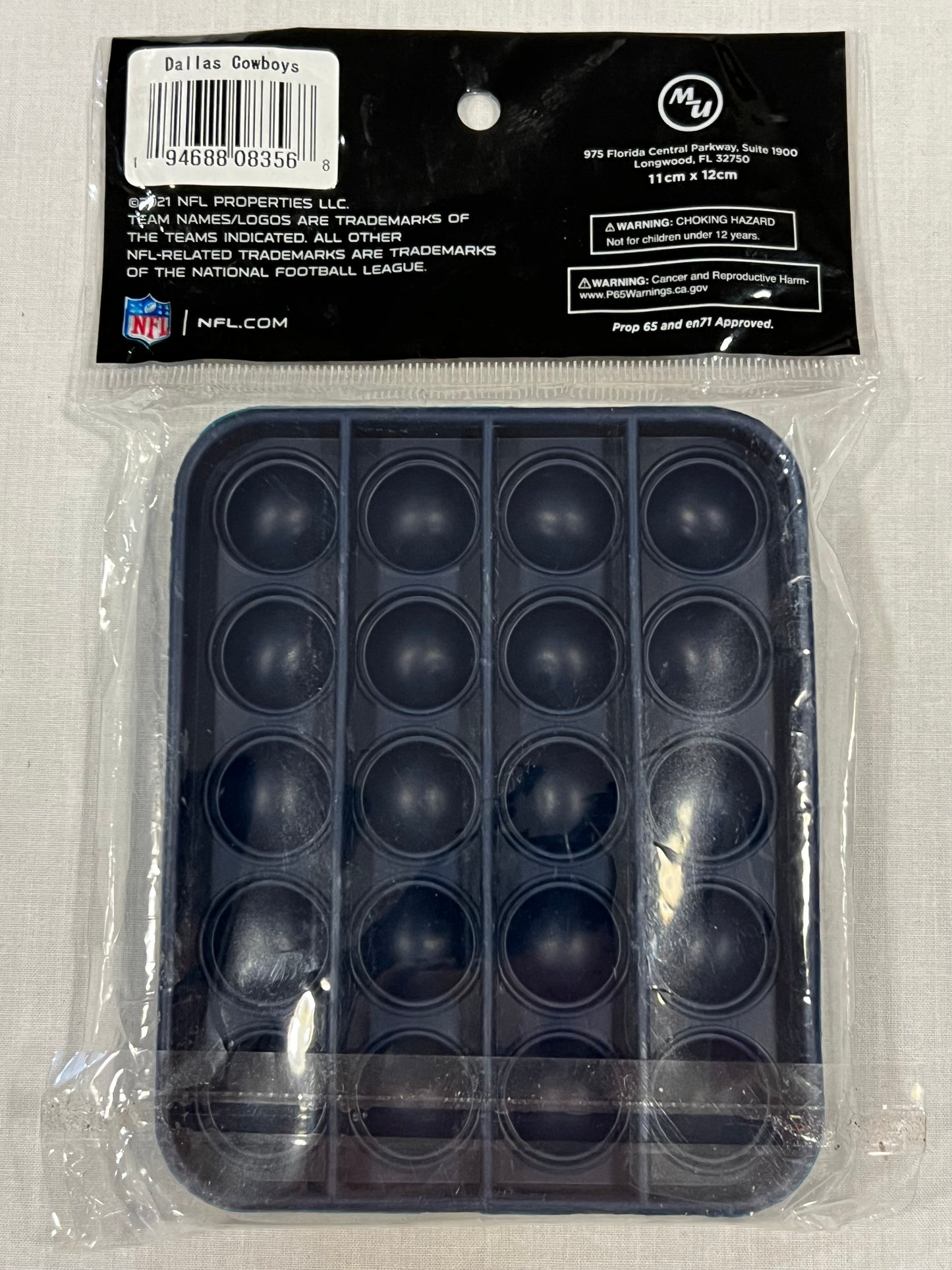 Dallas Cowboys Fidget Popper