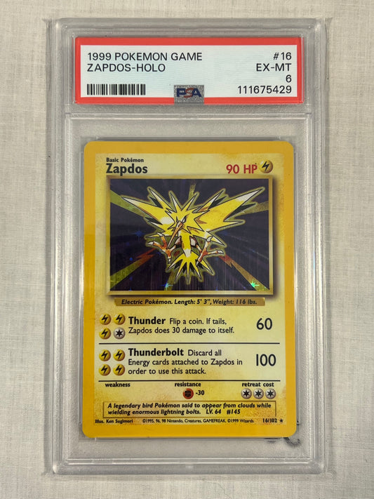 Zapdos PSA 6
