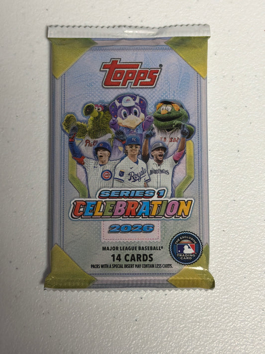 Topps 2026 Series 1 Celebrations Pack