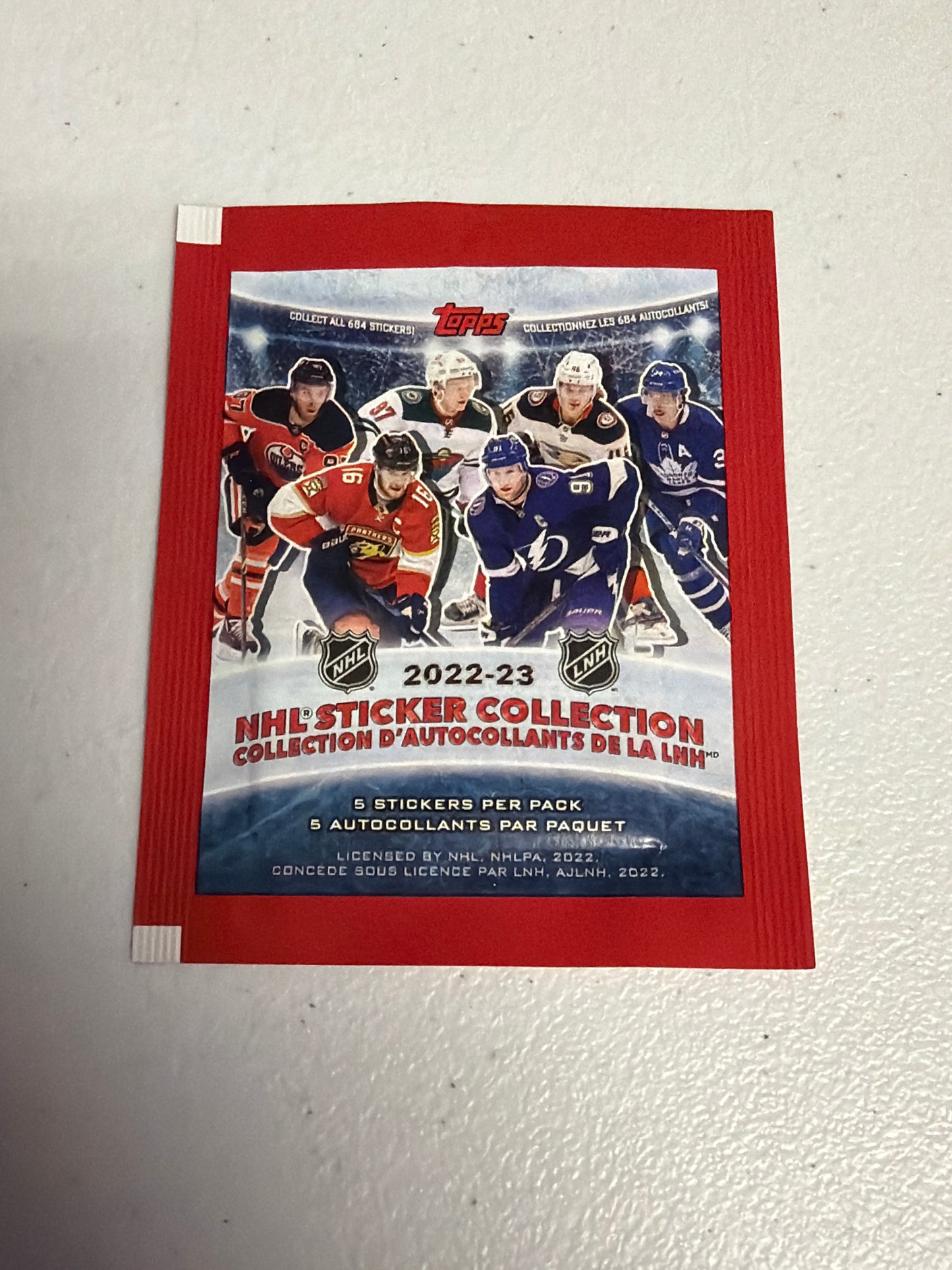 NHL Sticker Collection 22-23 Pack