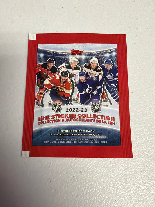 NHL Sticker Collection 22-23 Pack
