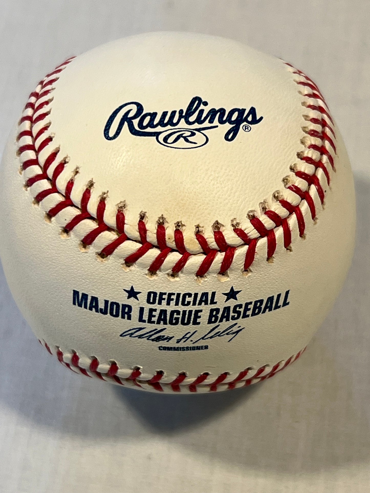 Marty Barrett Red Sox 1986 ALCS MVP signed baseball