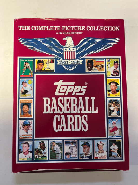 Topps Baseball Cards Complete Picture Collection 1951-1985 Hardcover