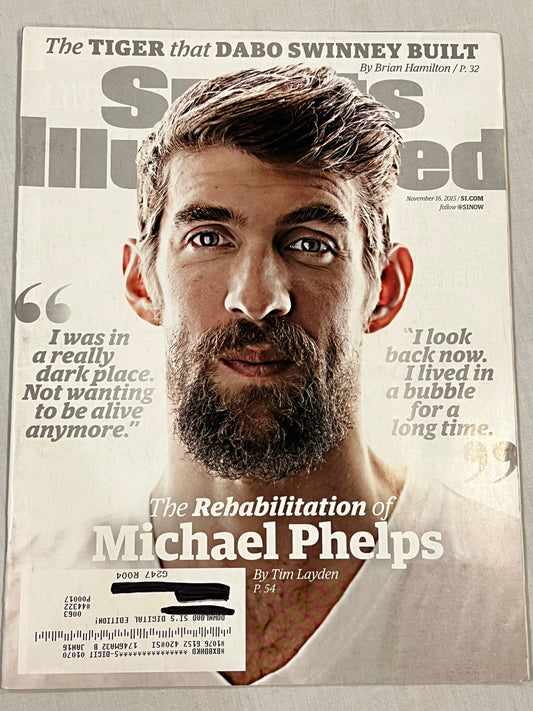 Michael Phelps 2015 Rehab Sports Illustrated