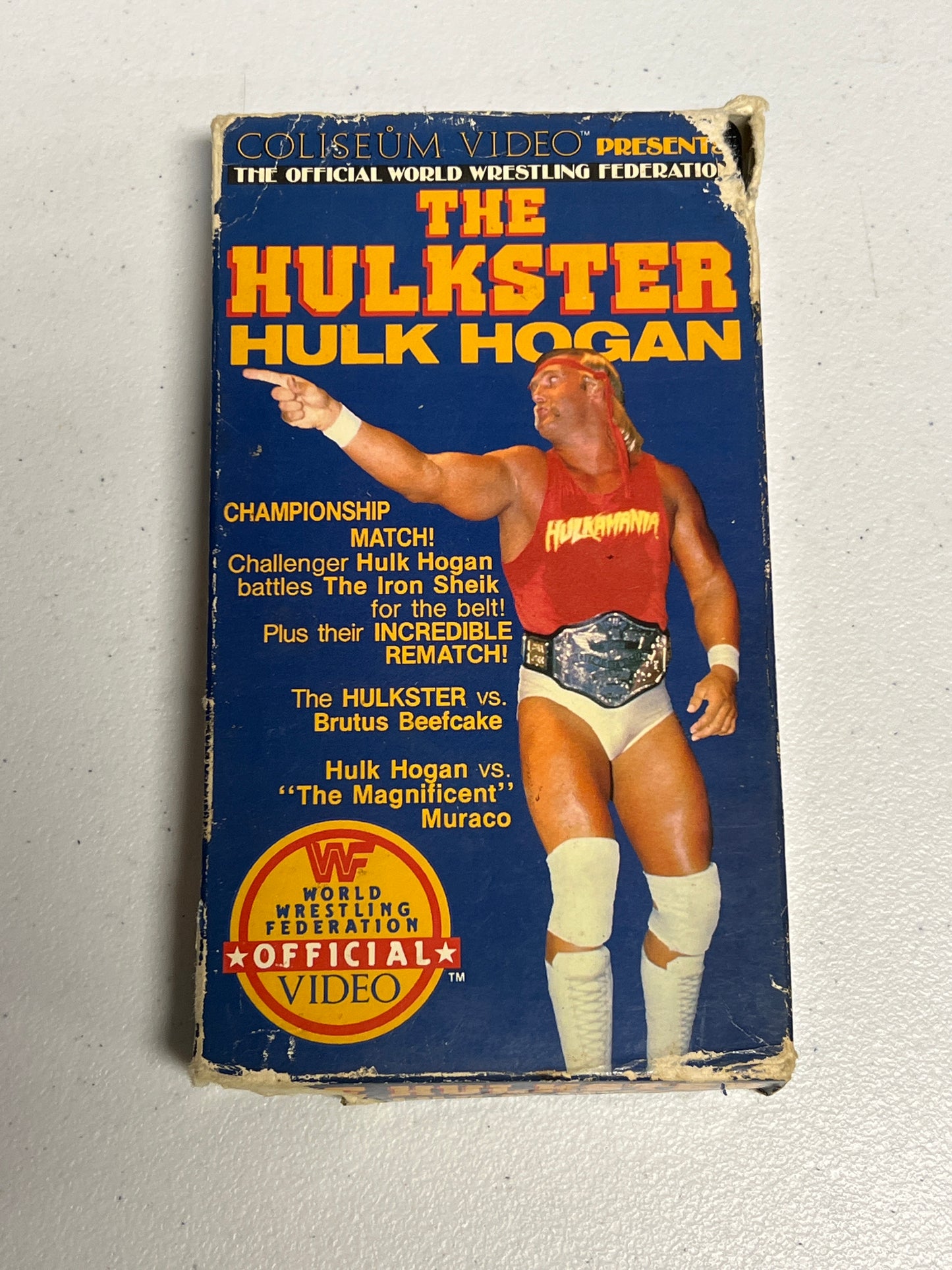 The Hulkster - Hulk Hogan VHS