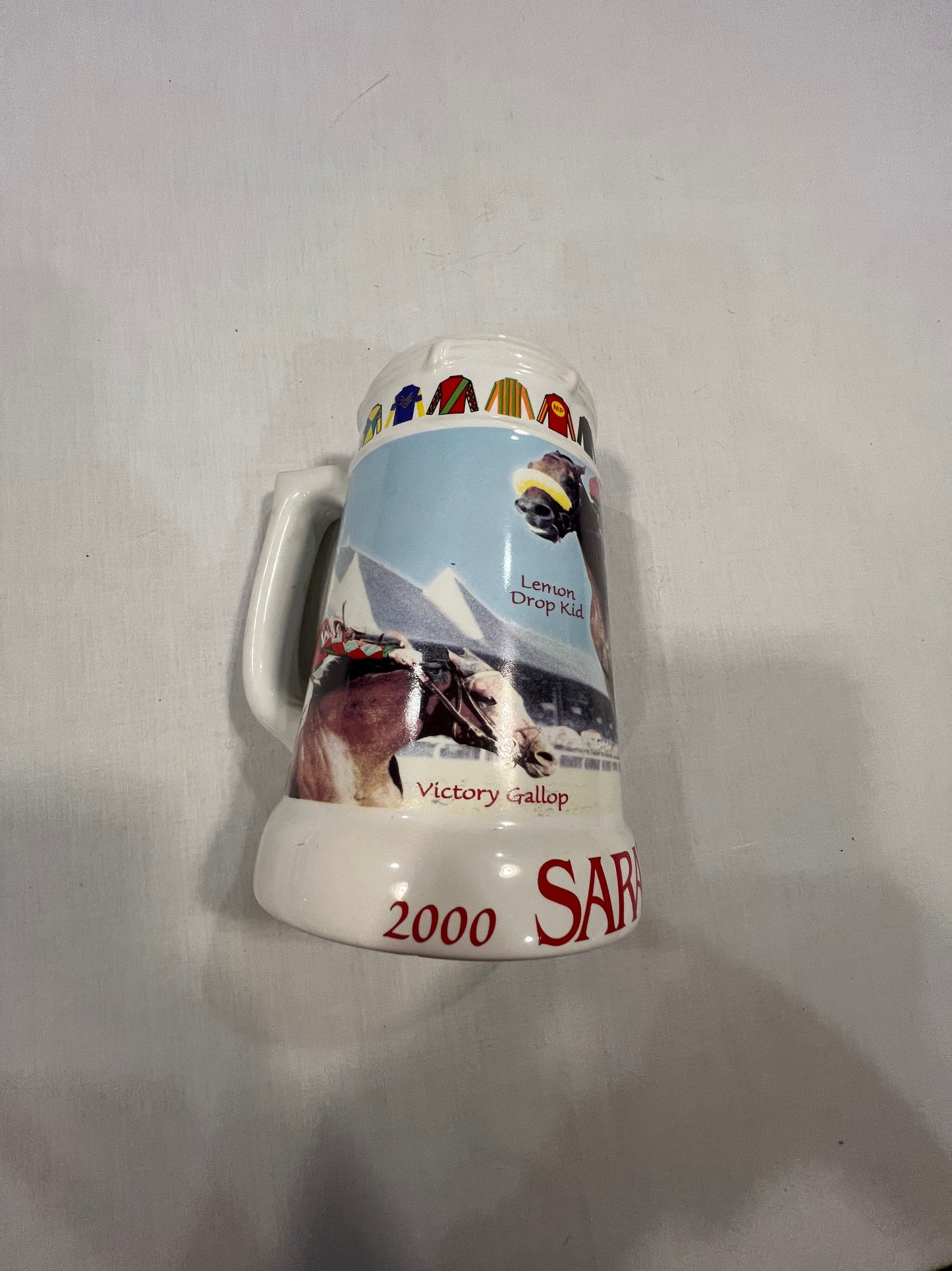 Saratoga 1999 Racetrack Stein