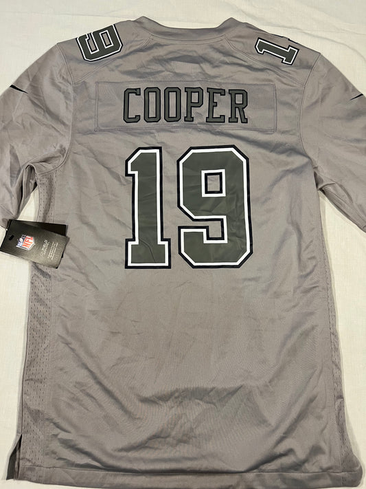 Amari Cooper Silver Cowboys Jersey Mens S