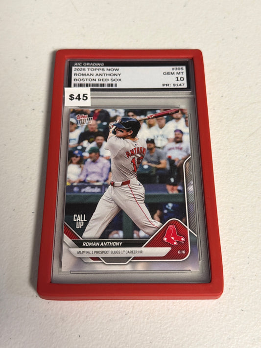 Roman Anthony Topps Now RC AIC 10
