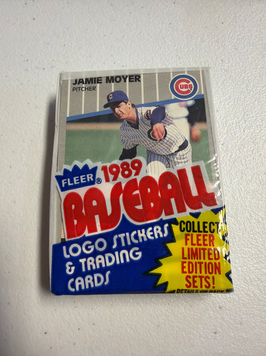 Fleer 1989 MLB Pack