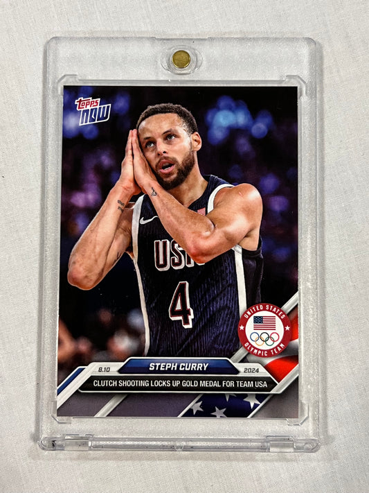 Stephen Curry Topps Now Team USA