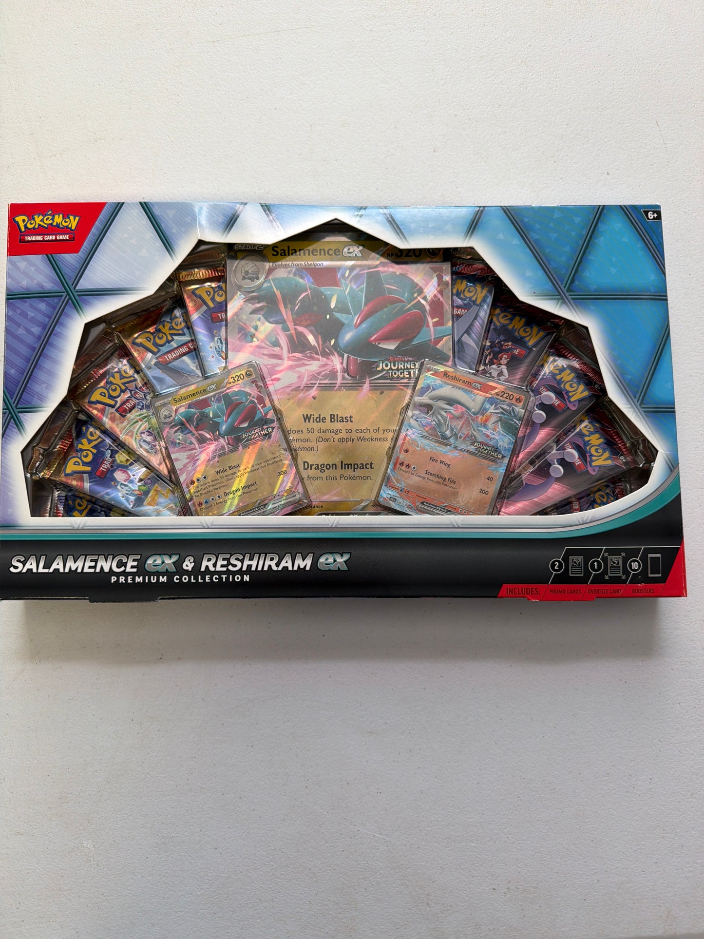 Salamance EX & Reshiram EX Premium Collection