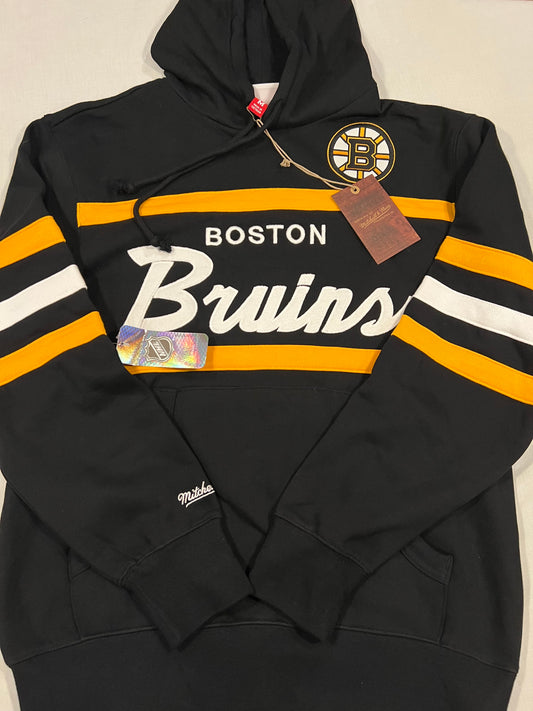Boston Bruins Mens Medium Mitchell & Ness Hoodie
