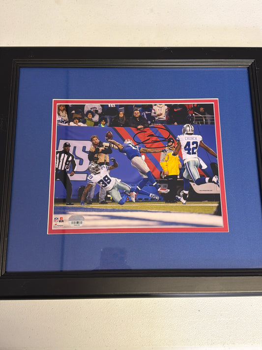 Odell Beckham Jr Signed Photo