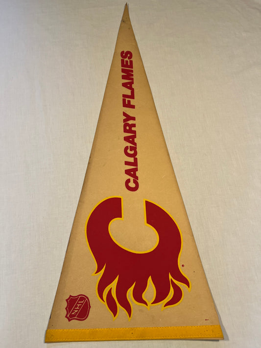 Calgary Flames Vintage Pennant