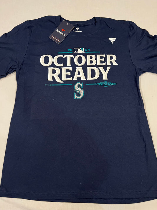 Seattle Mariners Mens Medium Playoffs T-Shirt