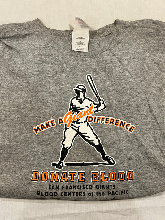 San Francisco Giants Blood Draw Mens XL T-Shirt