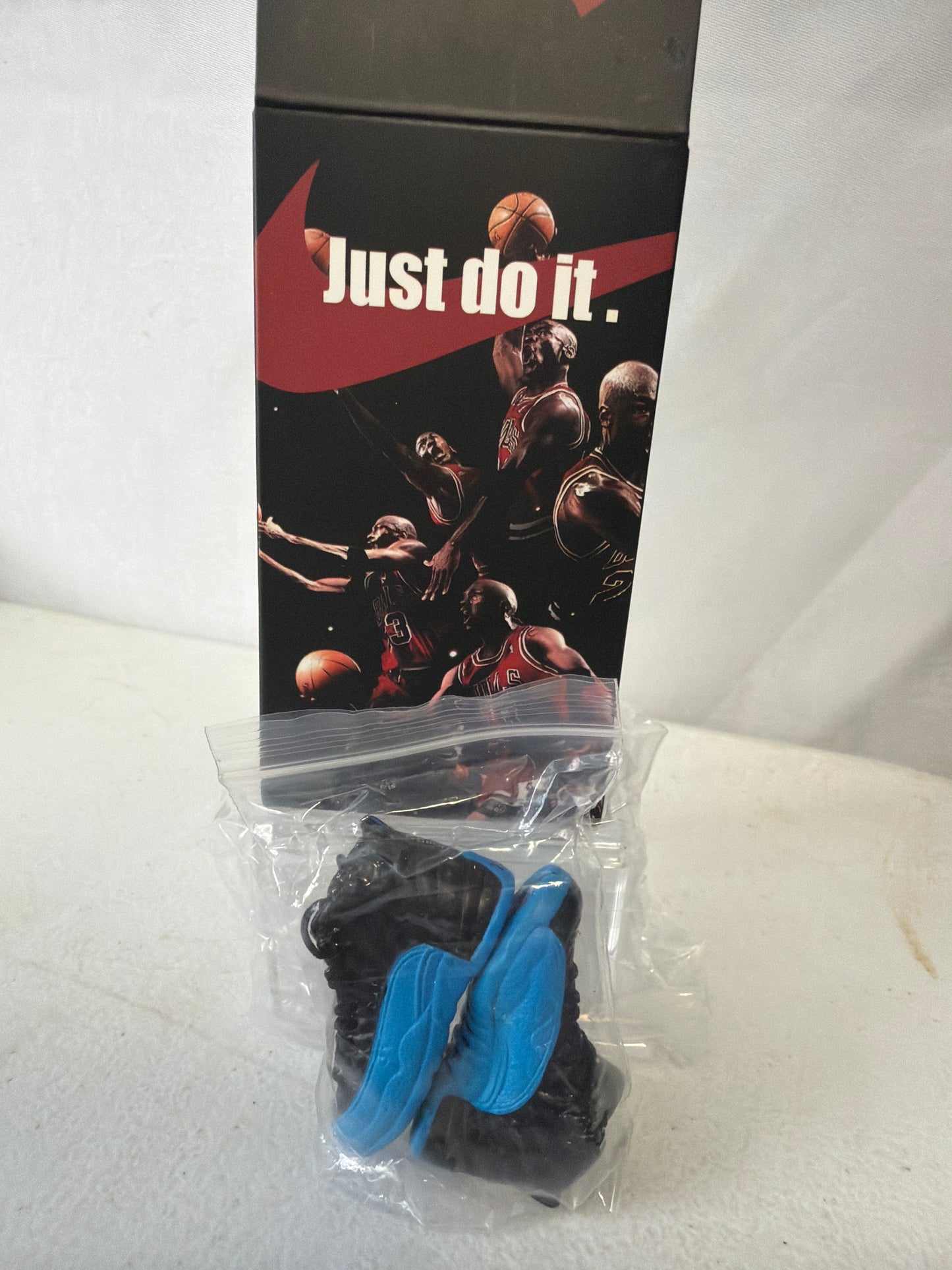 Jordan Black & Blue Mini Replicas w/Box