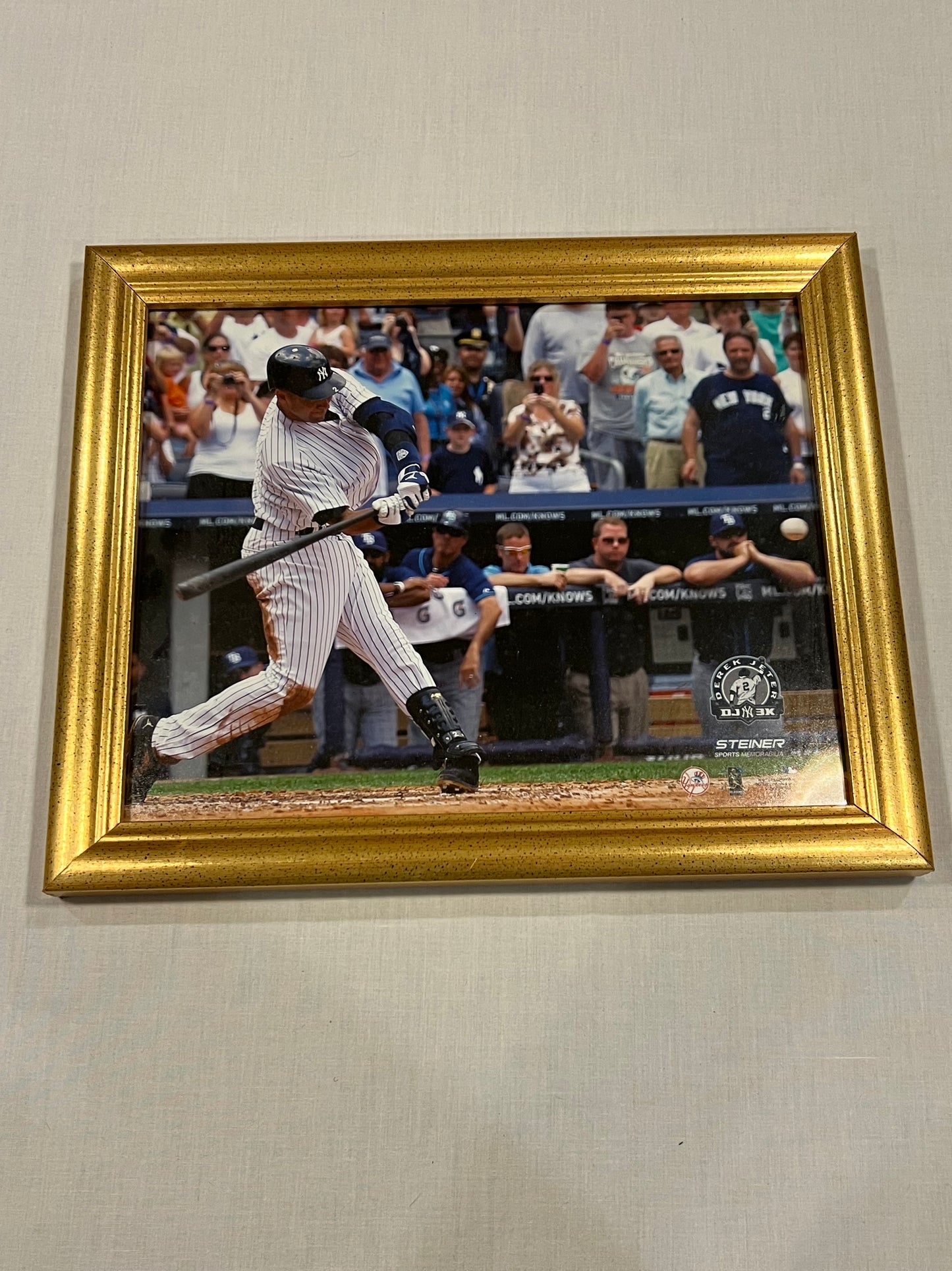 NY Yankees Derek Jeter Steiner Memorabilia Official Photo