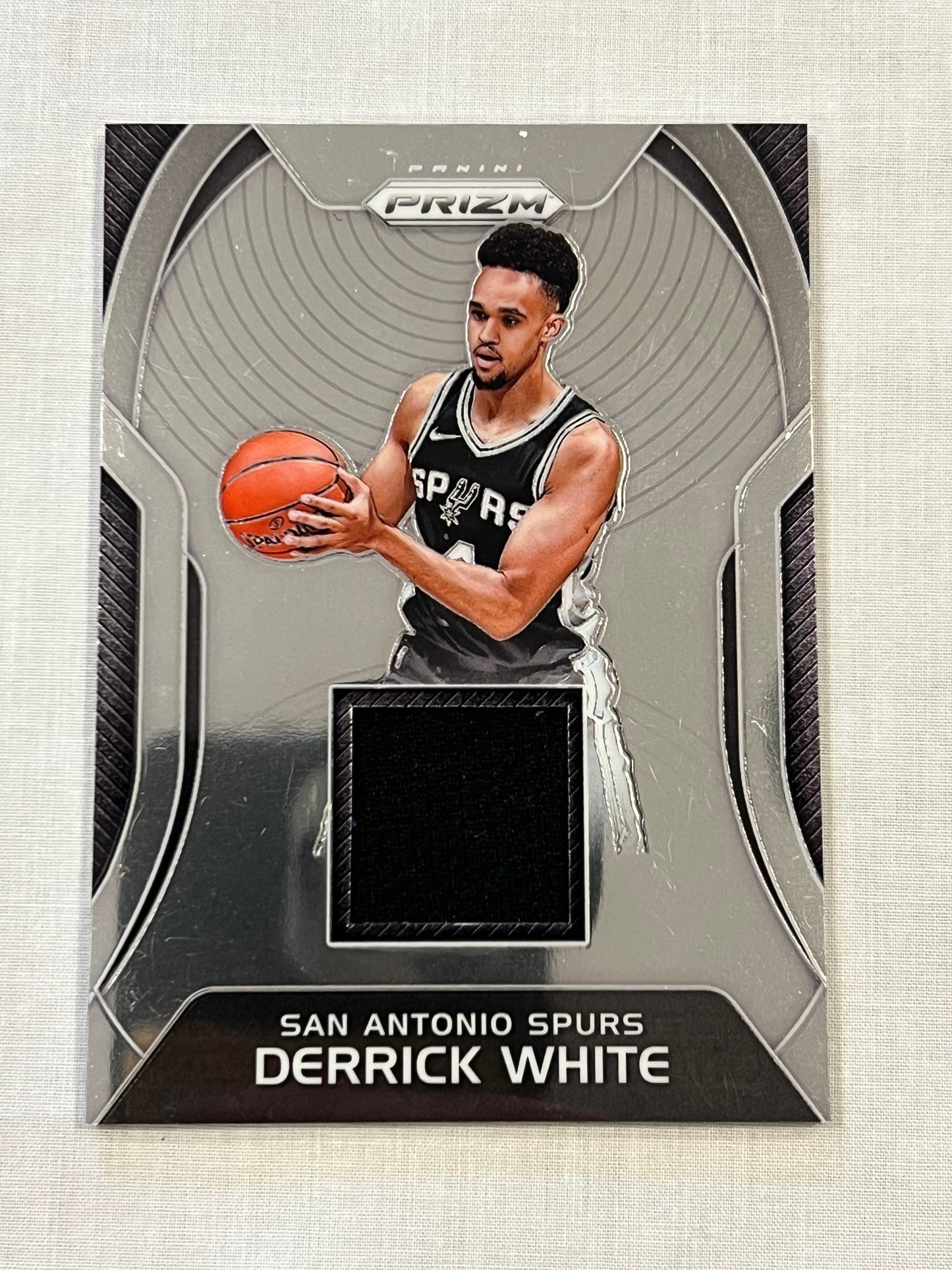 Derrick White Silver Prizm Rookie Patch