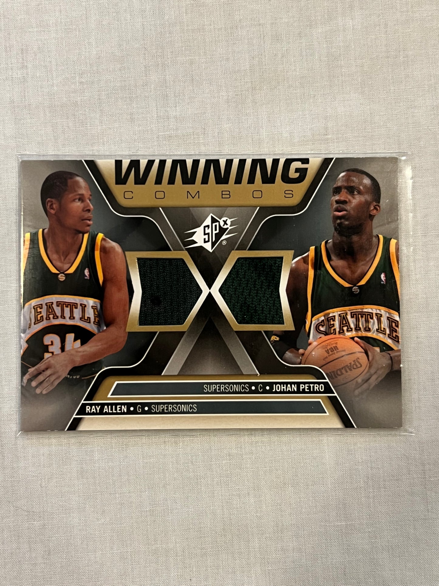 Ray Allen SPx Winning Combos Patch