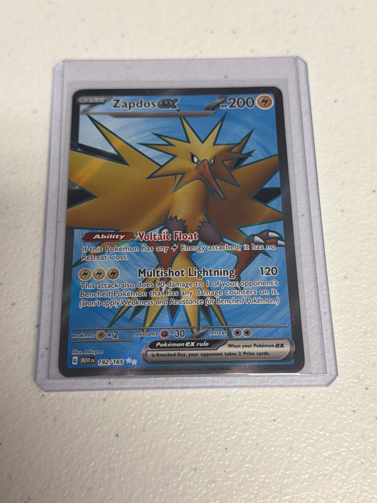 Zapdos EX