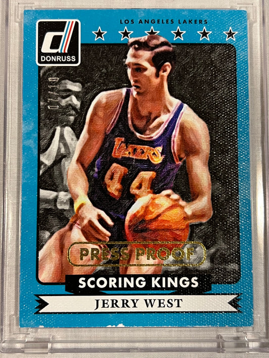 Jerry West Press Proof /10