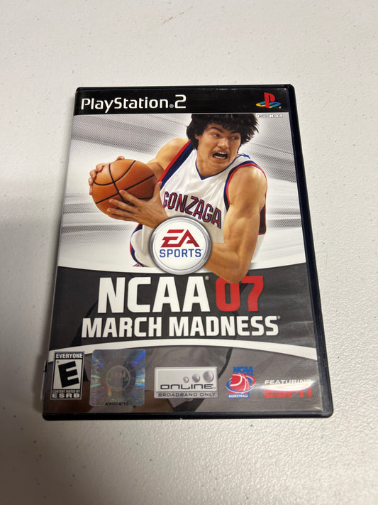 NCAA March Madness 07 PS2